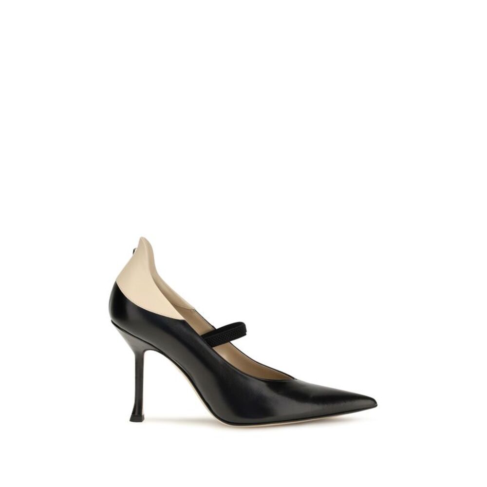 Fendi Women Two-Tone Calfskin Pumps